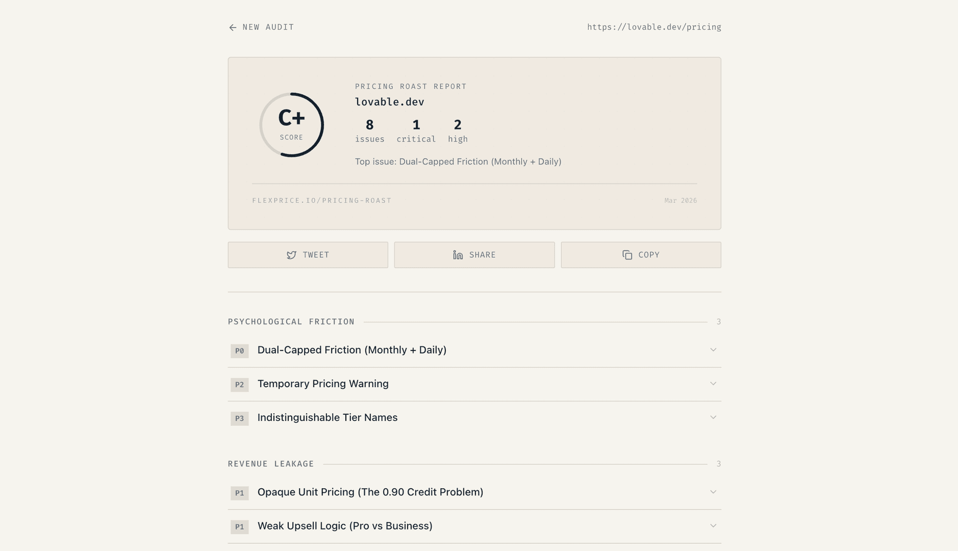AI Pricing Page Roast | By Flexprice image 3