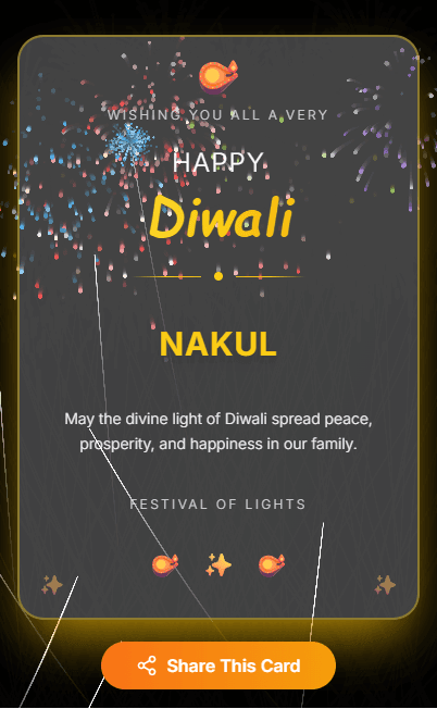 Wish Diwali - Create Beautiful Greeting Cards image 3