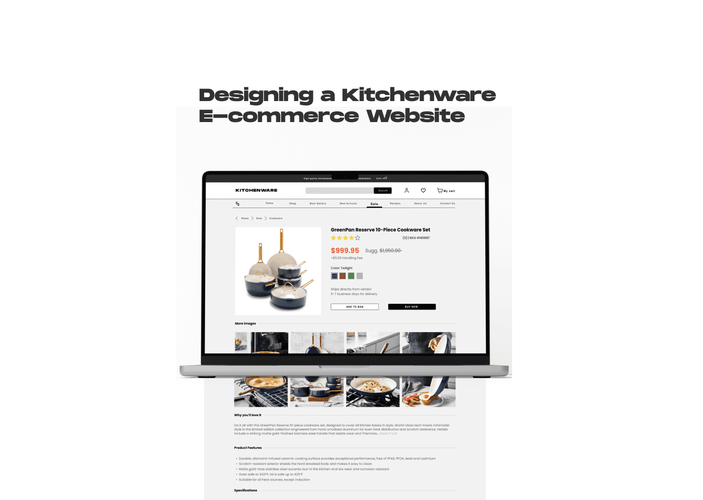 E-Commers Website Design