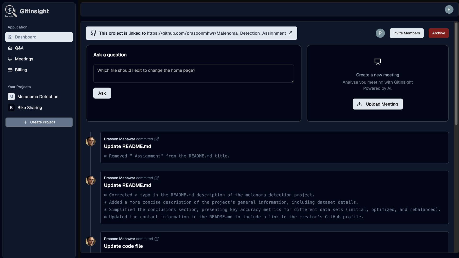 GitInsight image 1