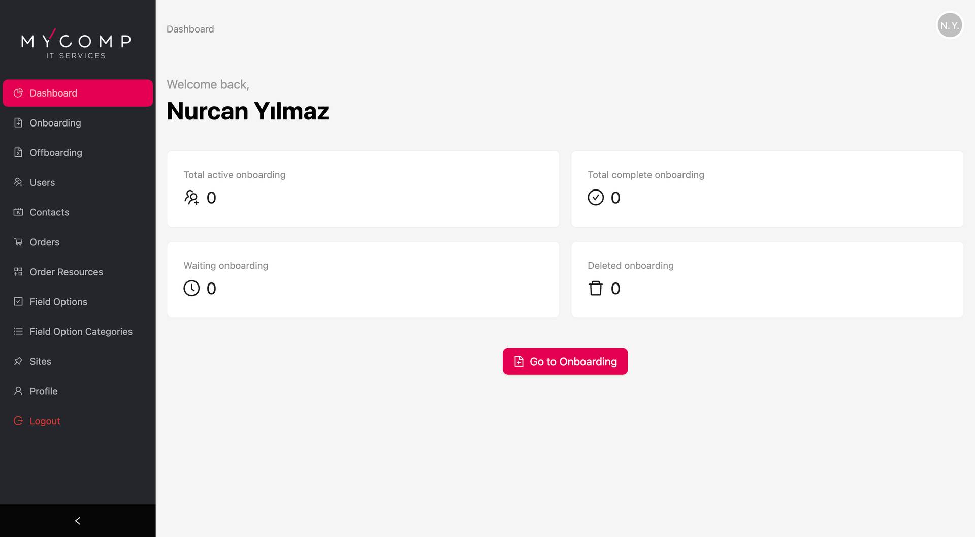 Onboarding tool