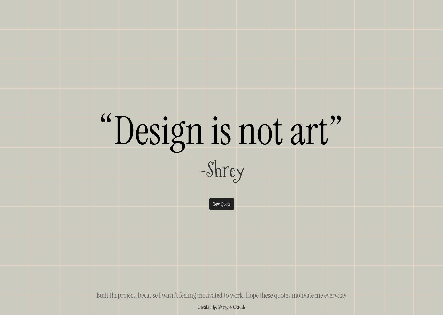Designer Quotes