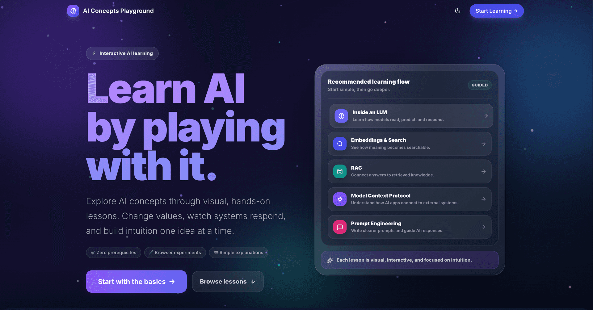 AI Concepts Playground image 2