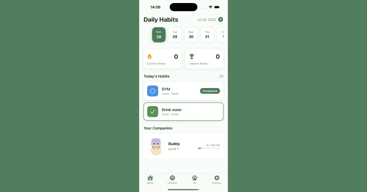 ‎Loomi - Habit Tracker Buddy image 3