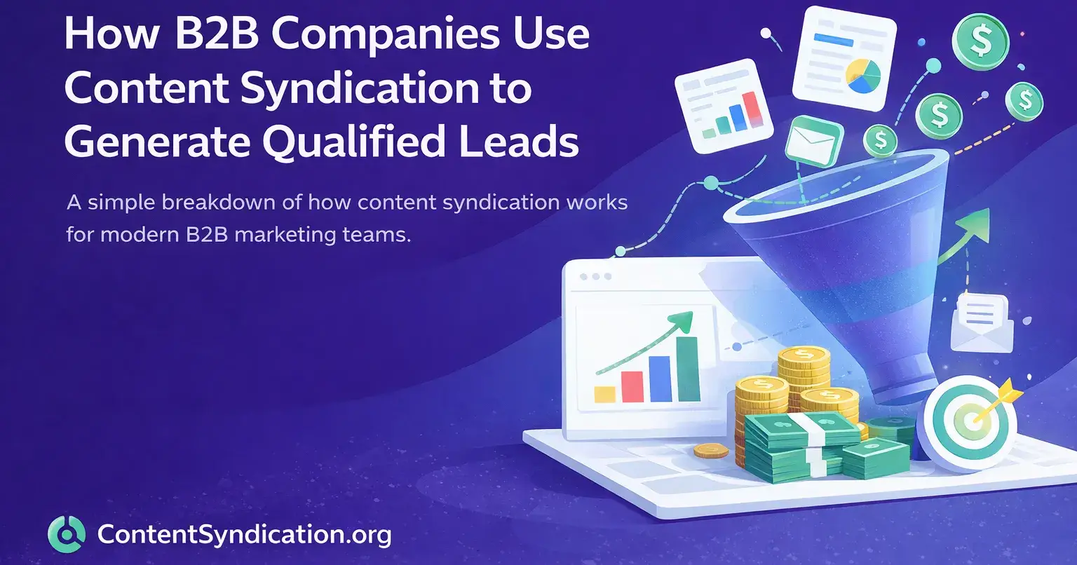How B2B Companies Use Content Syndication to Generate Qualified Leads