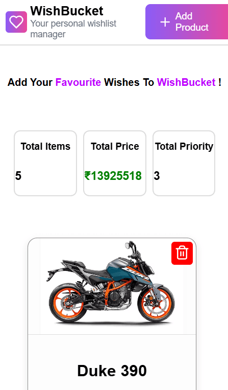 WishBucket image 4