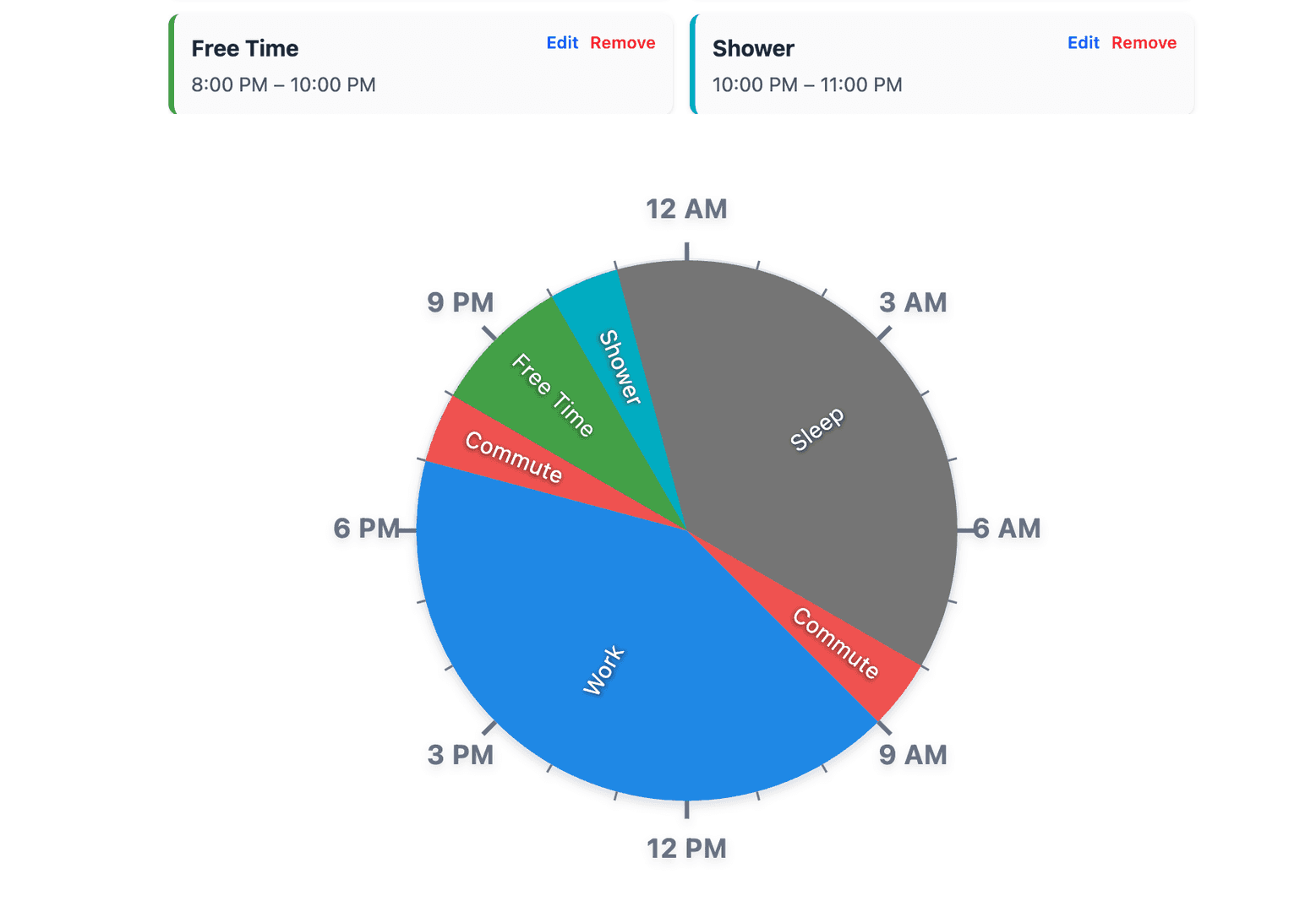 24 Hour Pie Chart Maker image 1