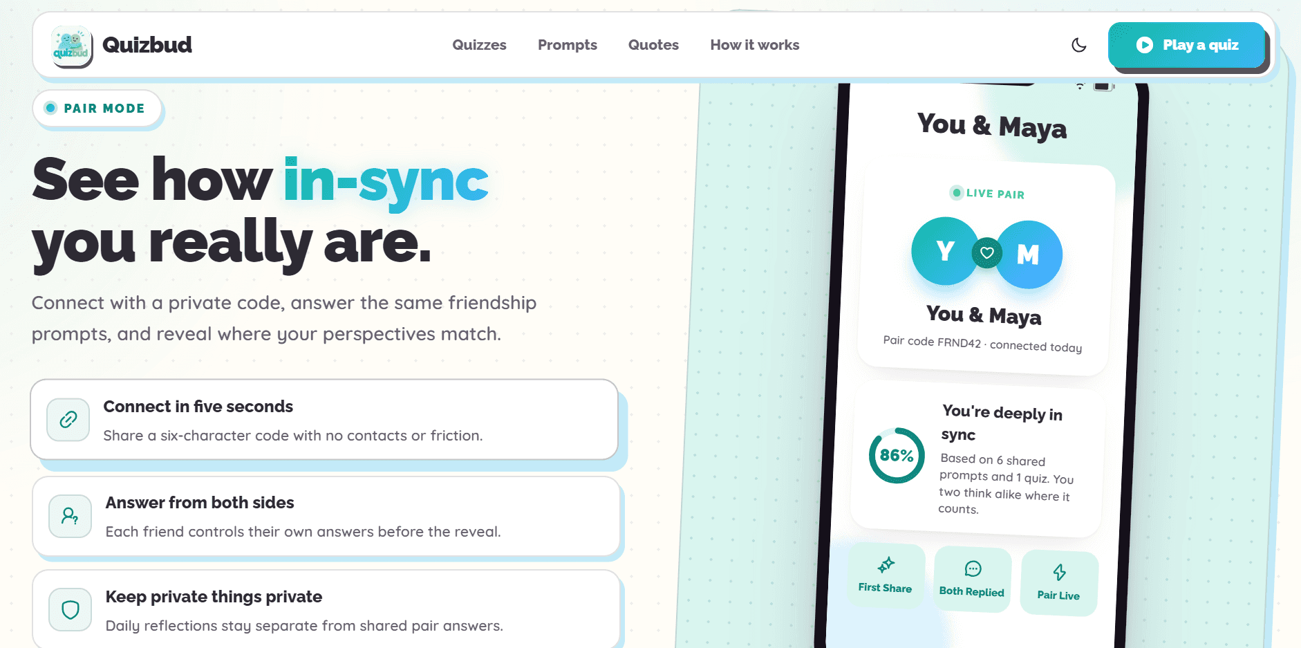 Friendship Quiz & BFF Test App | Quizbud image 3