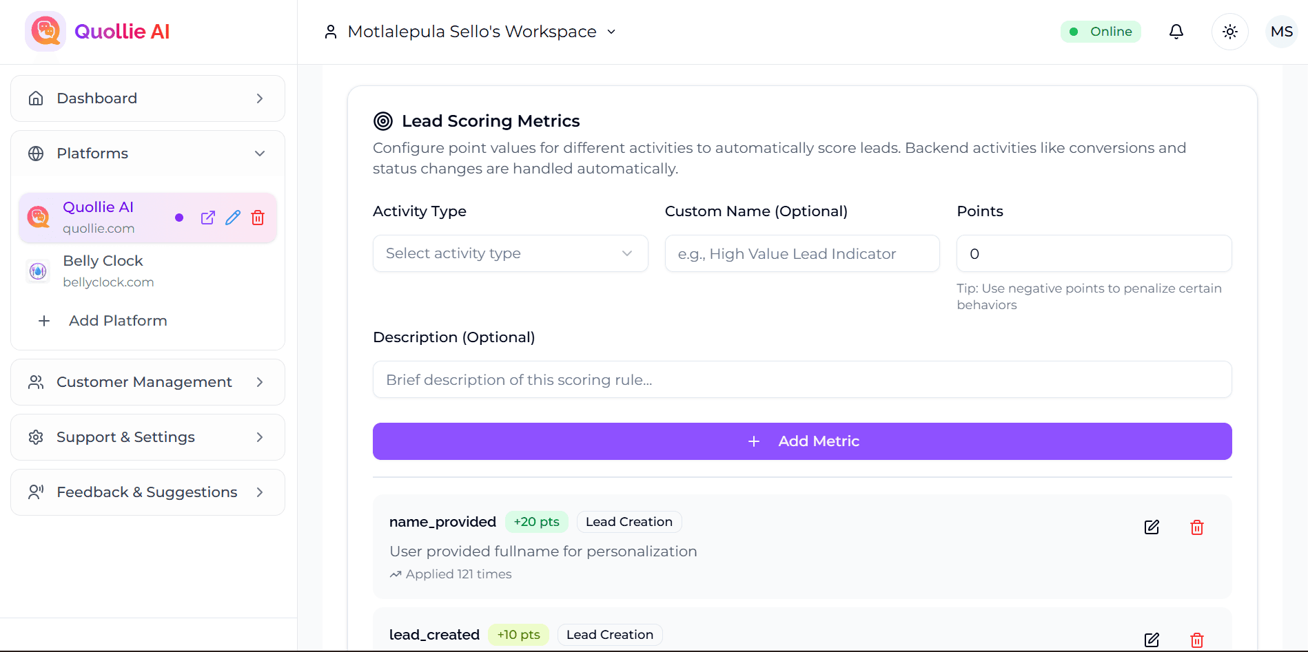 Quollie - AI Sales Assistant image 2