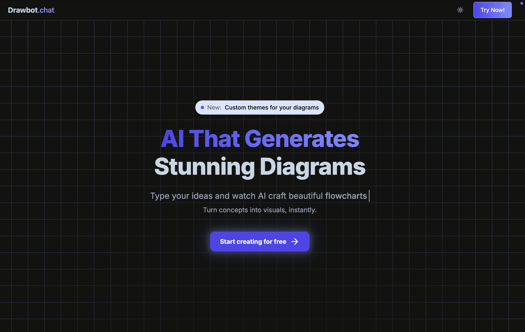 Drawbot.chat - AI Diagram Generator image 2
