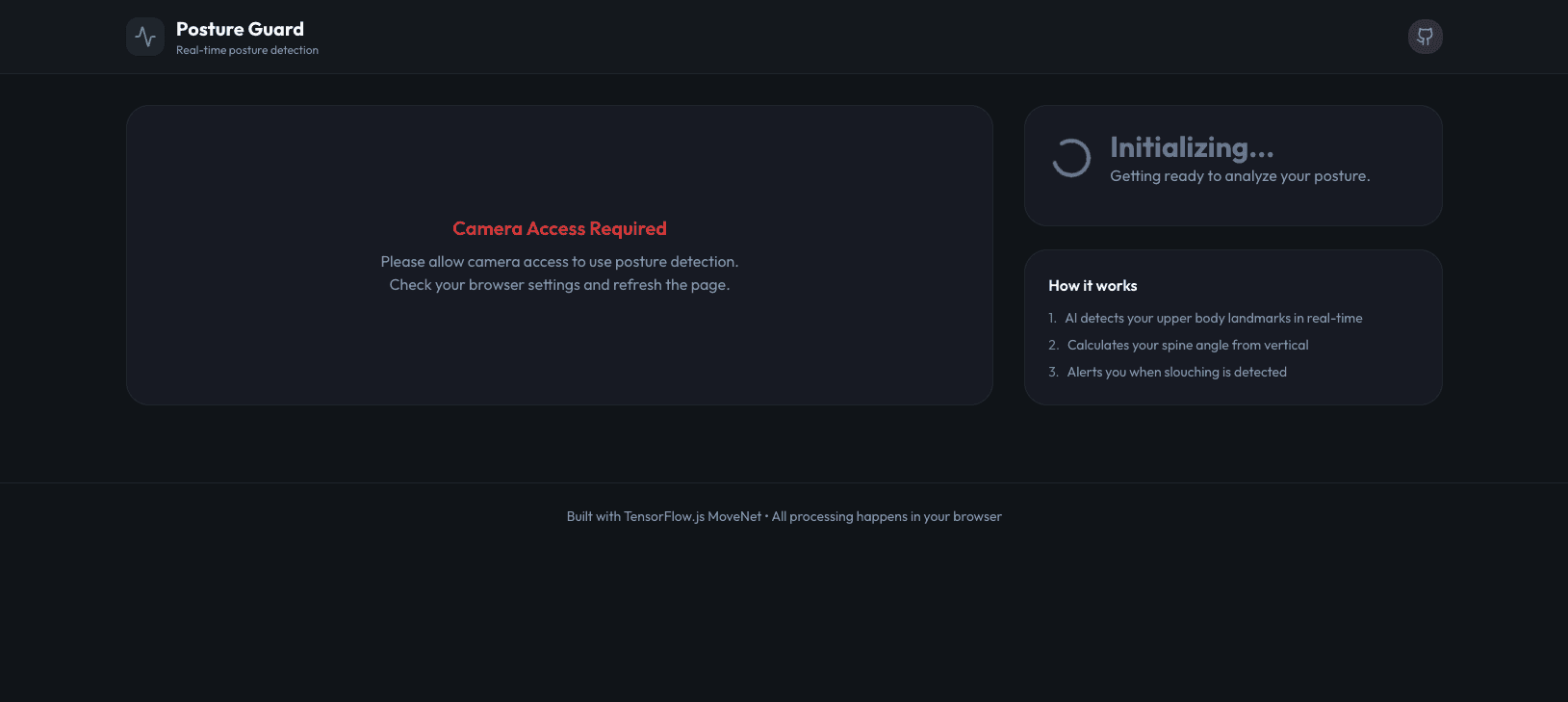 Posture Guard - Smart Posture Detection image 1