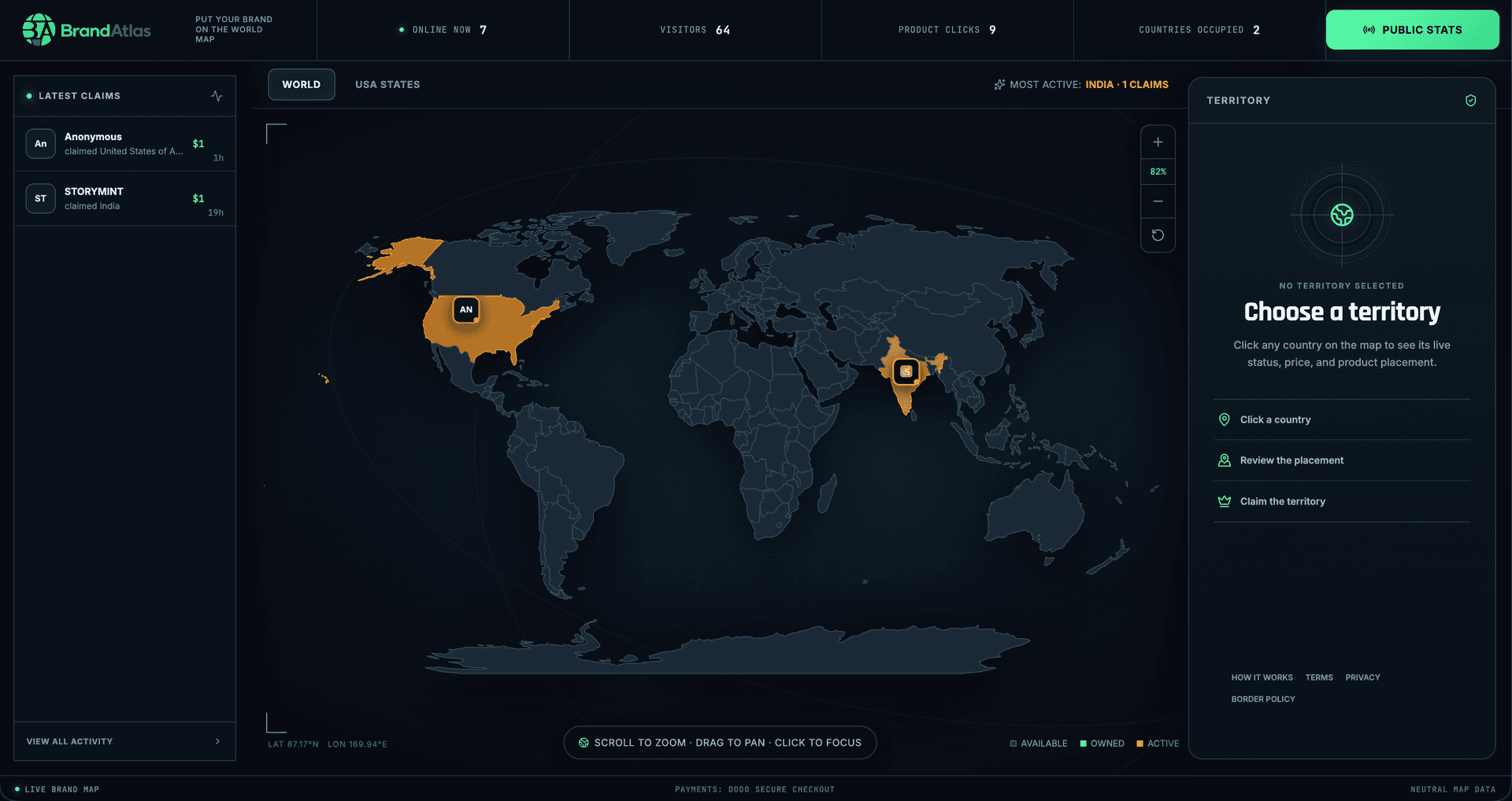 Brandatlas - Claim your place on world map image 2
