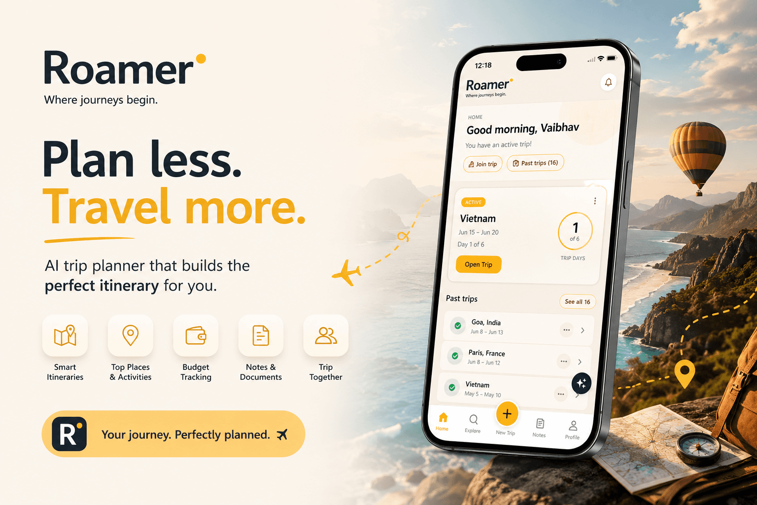 ‎Roamer - Where Journey begins App image 1