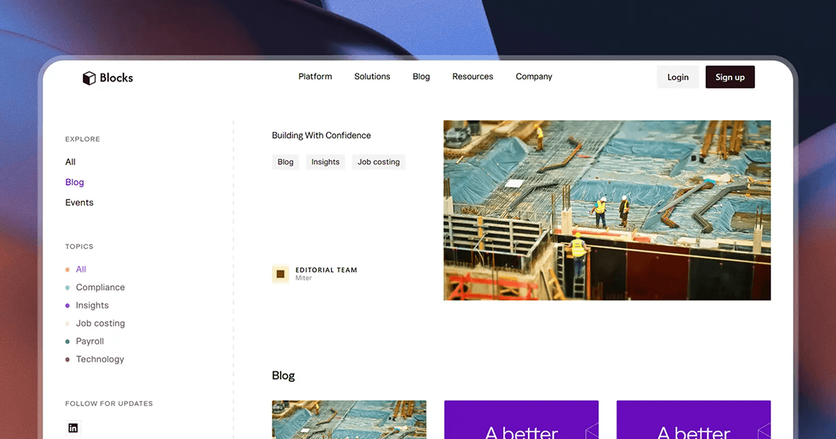 Blocks - Premium Next.js Template image 3