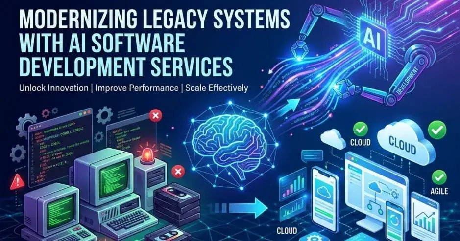 How AI Software Development Services Help Organizations Modernize Legacy Systems