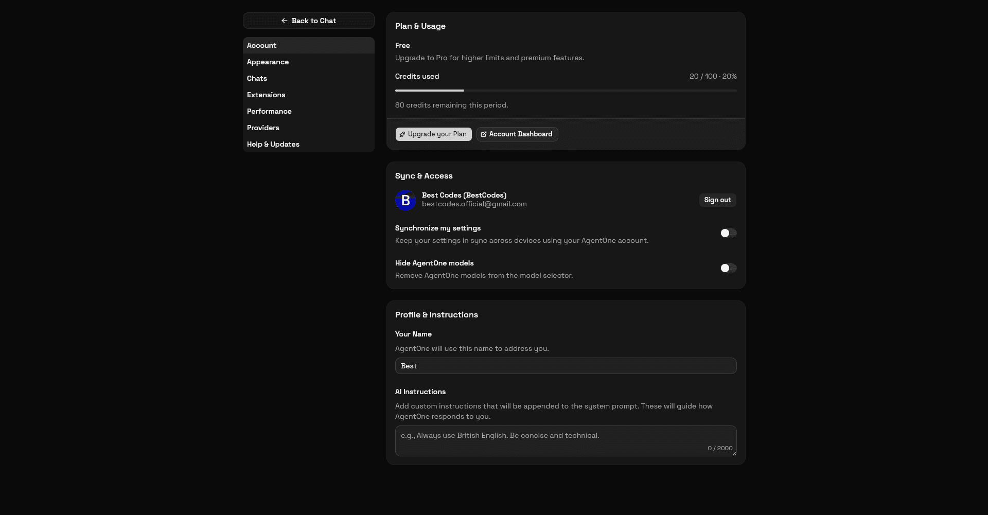 AgentOne (Beta) - Free AI Agent & Researcher image 3
