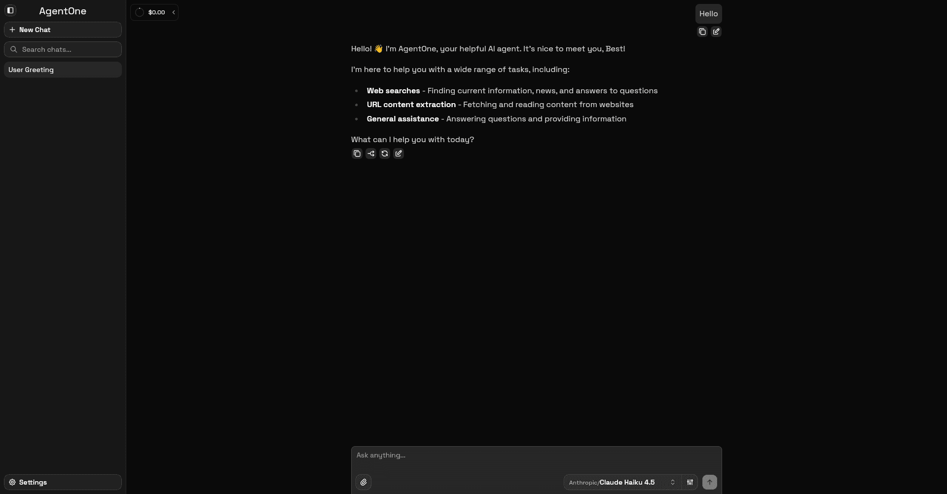 AgentOne (Beta) - Free AI Agent & Researcher image 2