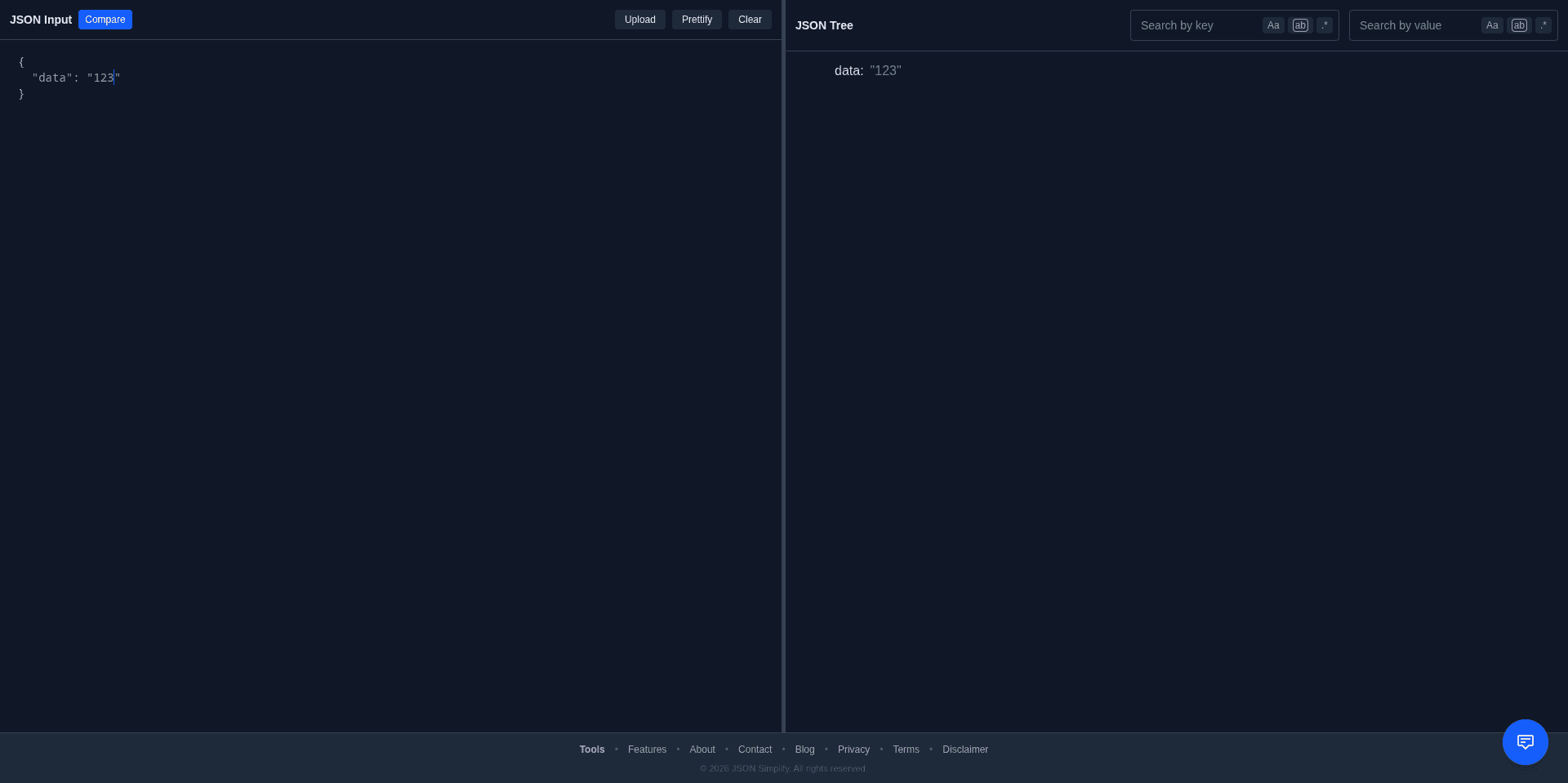 Big JSON - Online JSON Formatter & Validator image 1