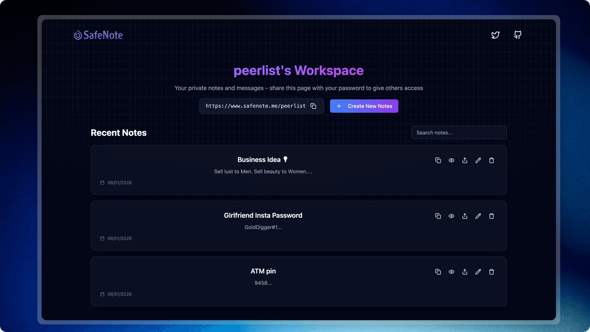 SafeNote - F*ck Authentication! image 5