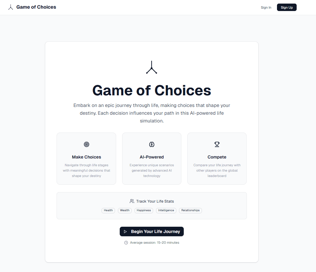 Game of Choices image 2