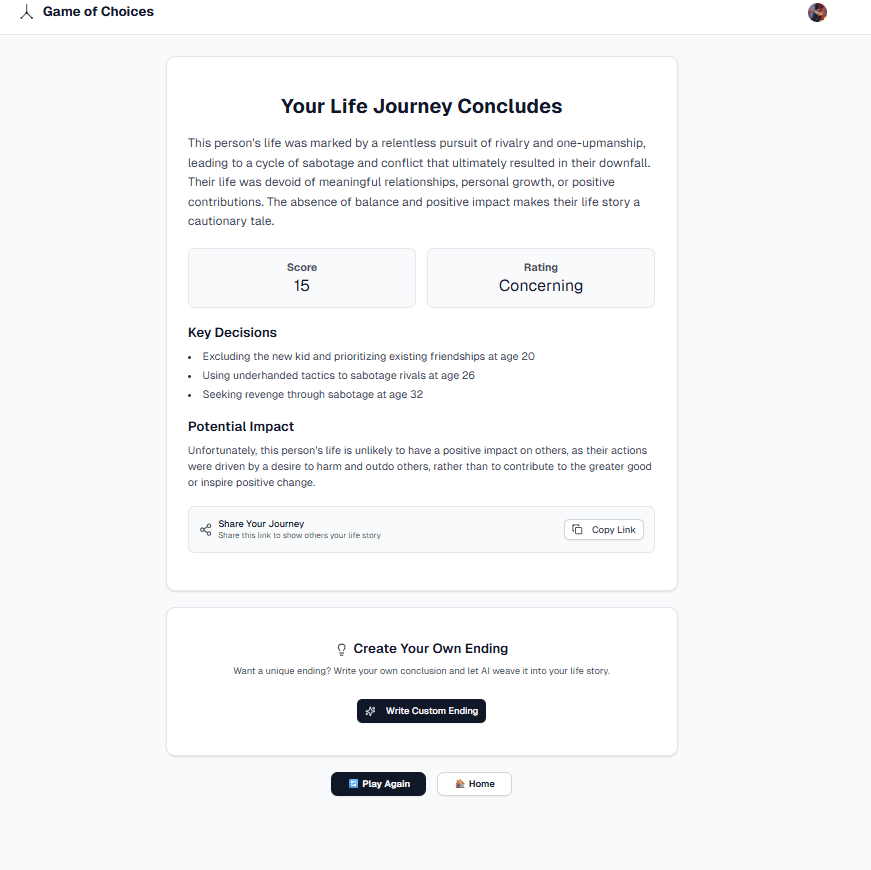 Game of Choices image 5