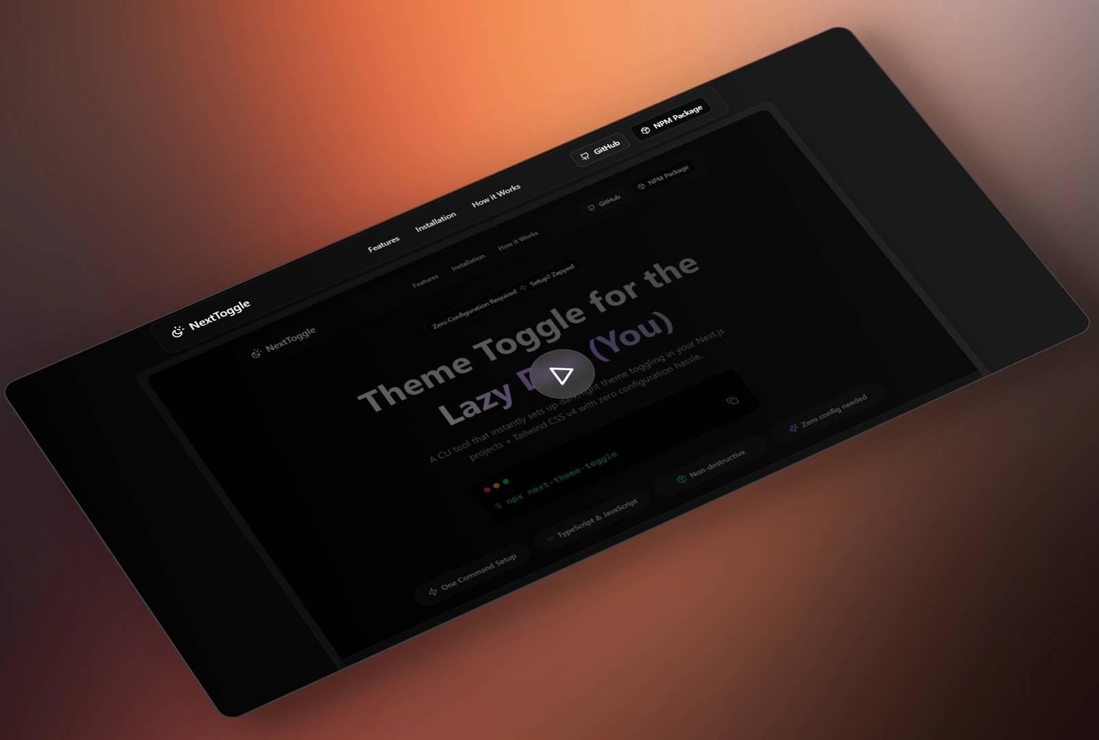 Next Theme Toggle - Fast Theme Setup for Next.js image 3