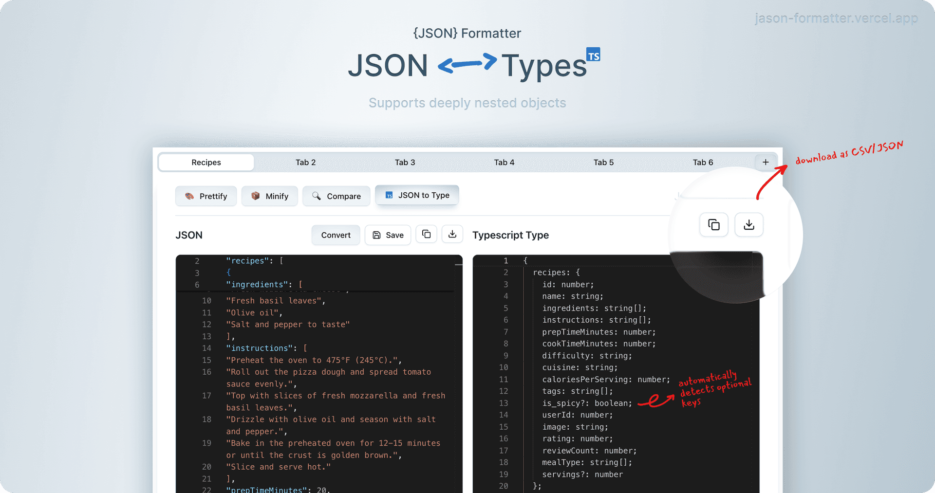 {JSON} Formatter image 1