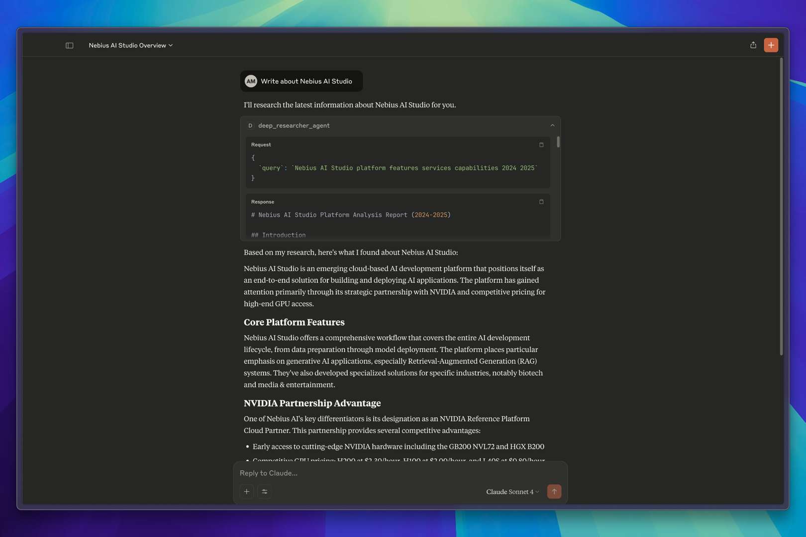 Deep Researcher Agent image 3