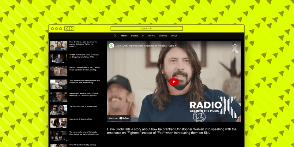walnut.tv - The hottest Reddit & YouTube vids image 1