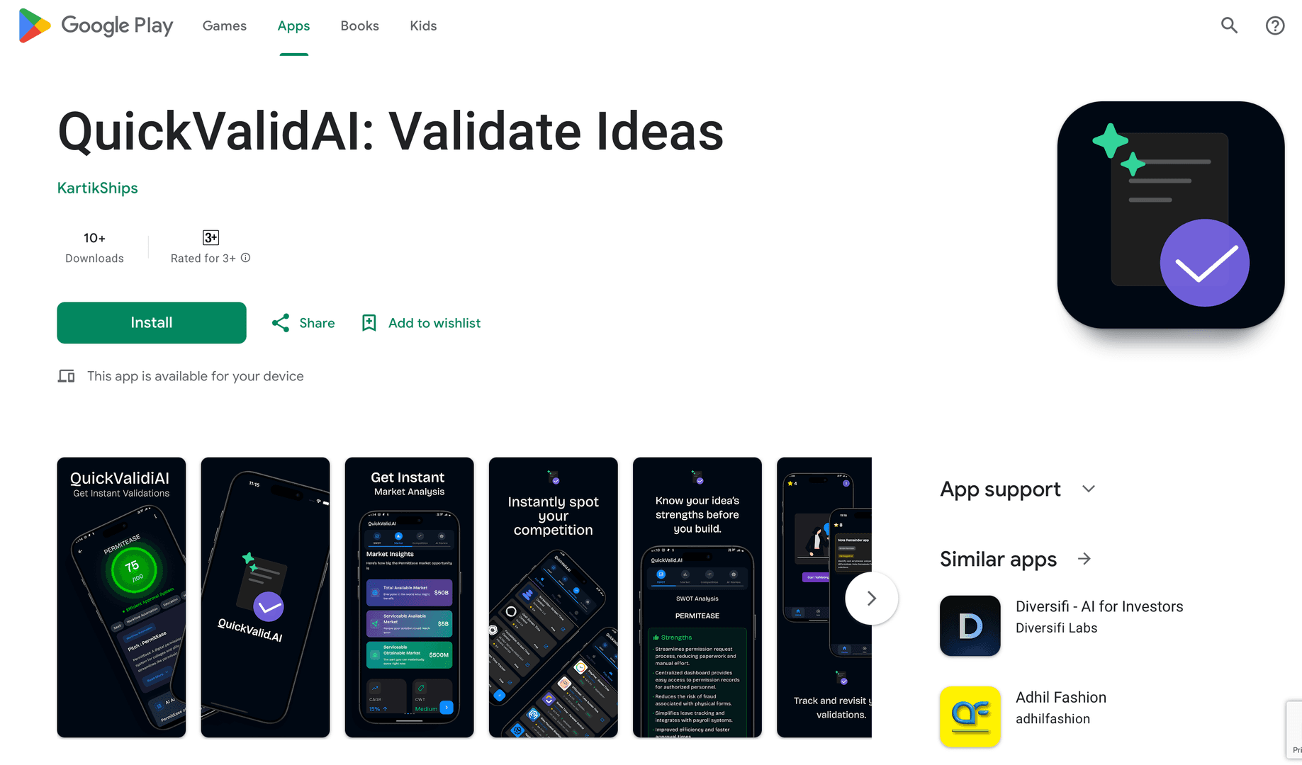 QuickValidAI image 2