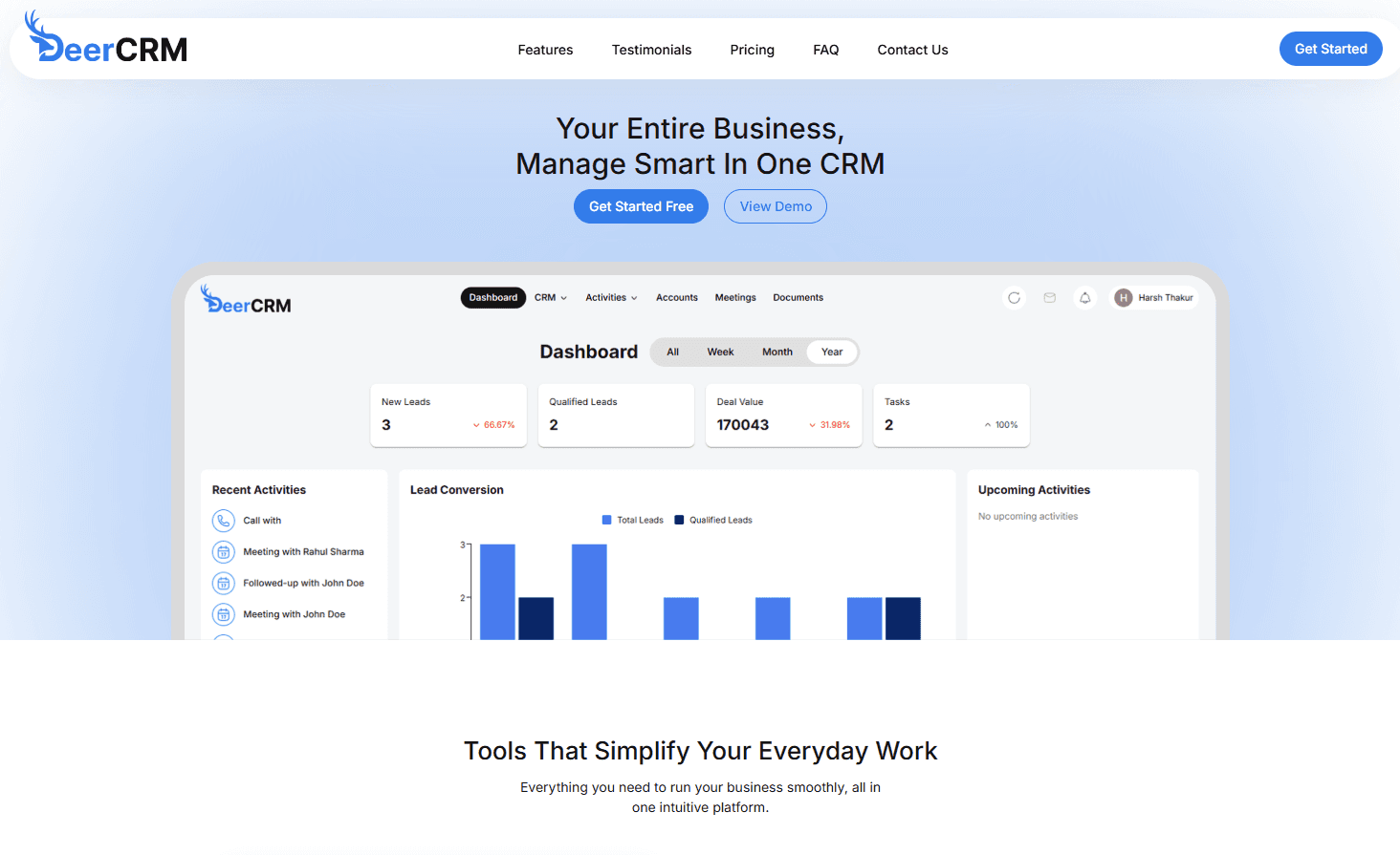 DeerCRM - The only CRM your business need! image 1