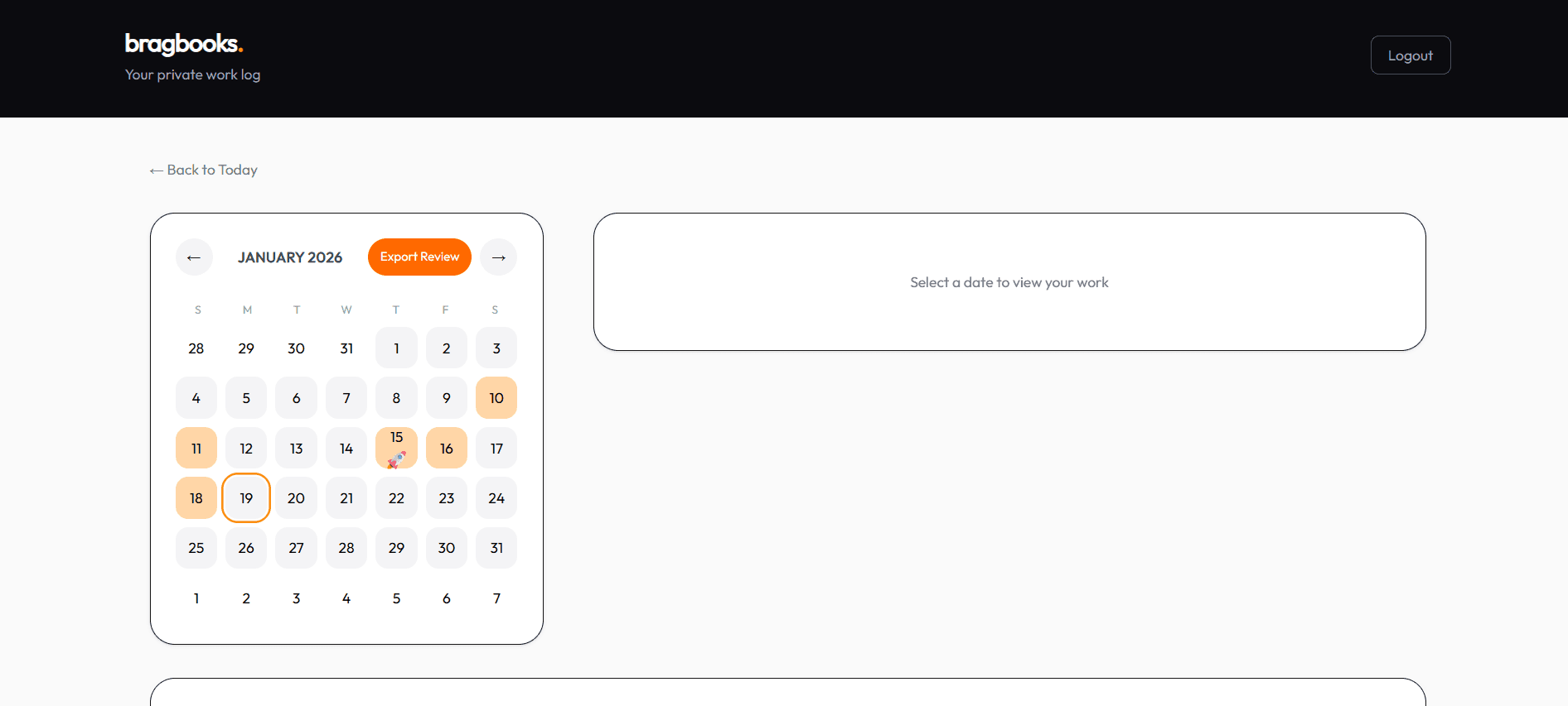 BragBooks – Log Your Work. Own Your Reviews. image 4