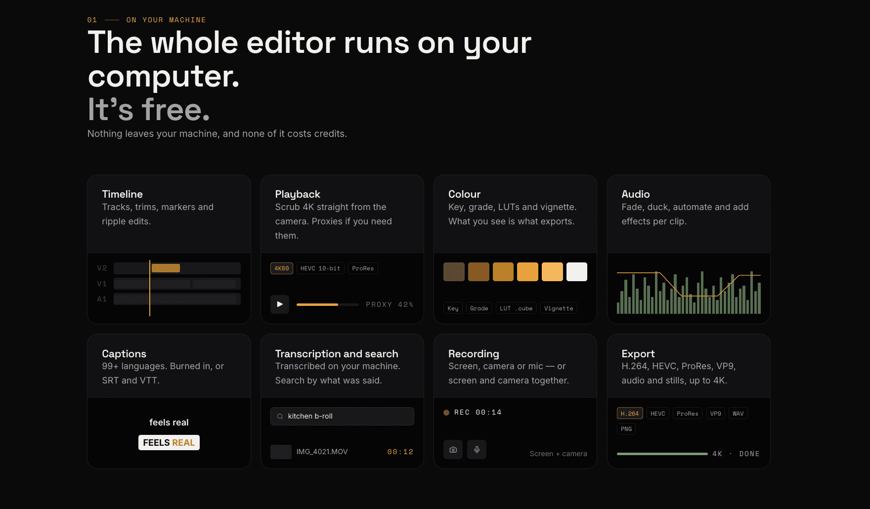 MONARC PRO — The desktop video editor. image 2