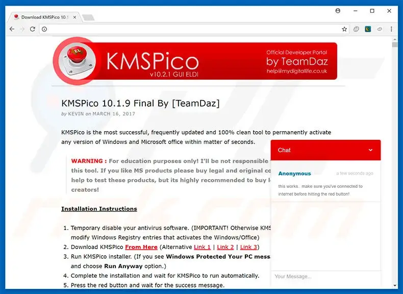 KMSPico Firewall Exception image 1