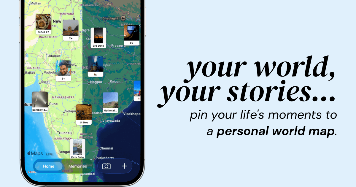 Mapora - Map Journaling App image 2