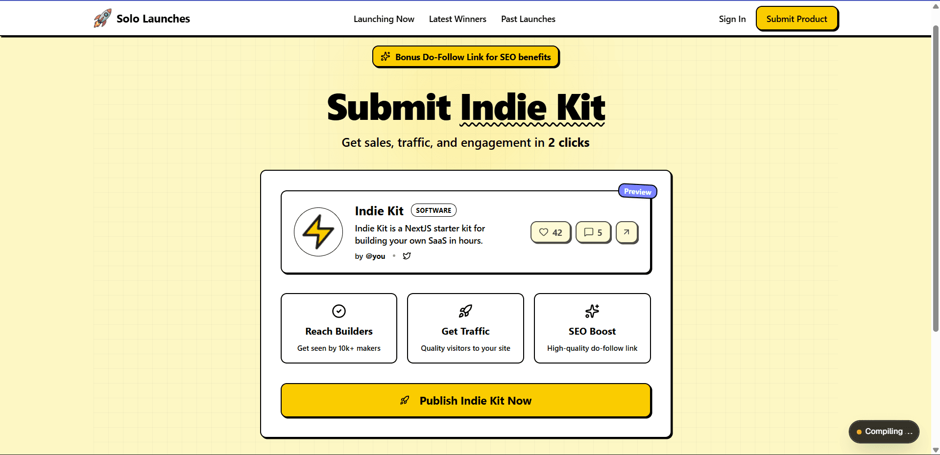 Solo Launches image 2