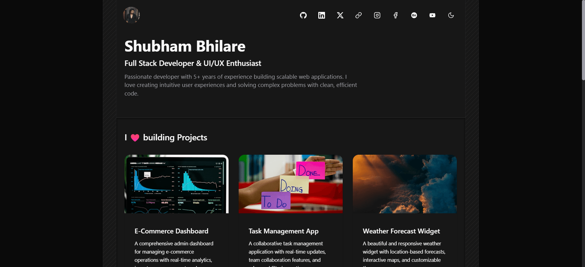 Gitfolio - From GitHub to Greatness. image 2