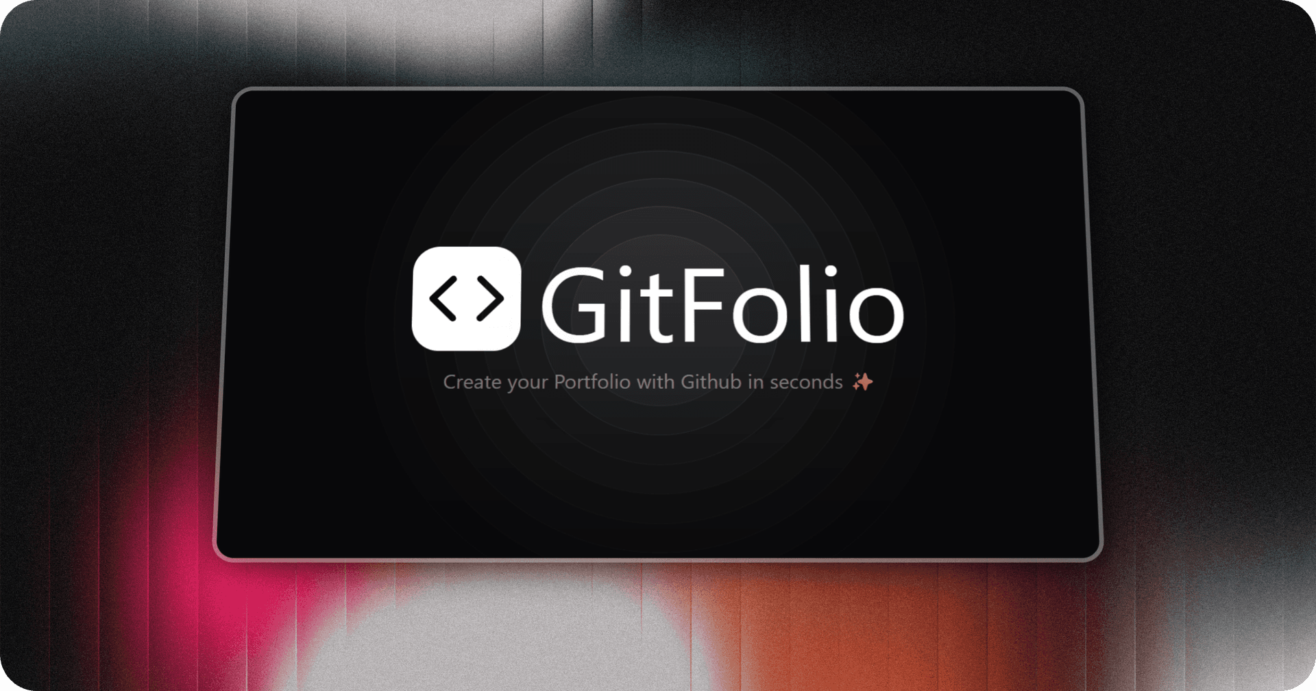 Gitfolio - From GitHub to Greatness. image 1