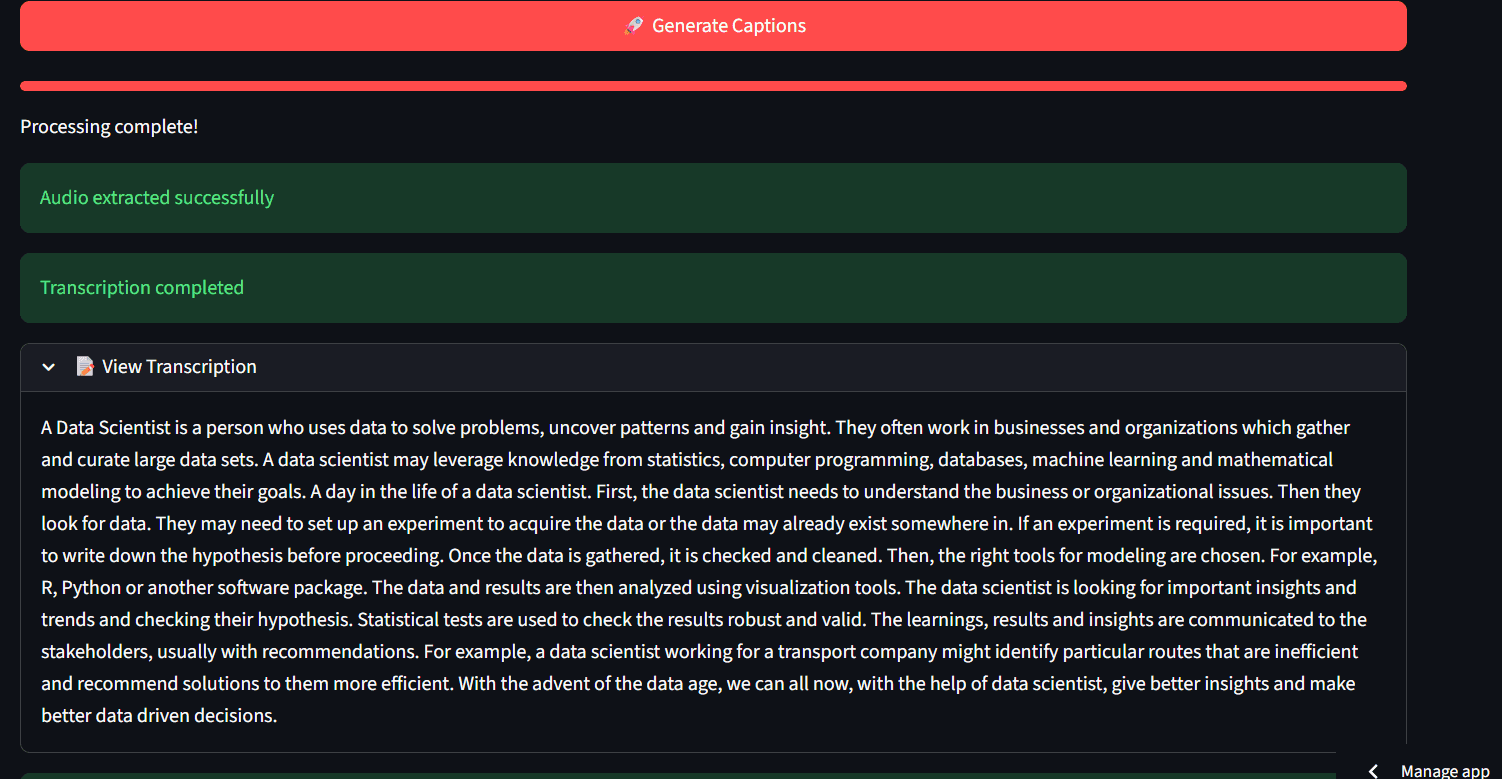 AI Caption Generator image 3