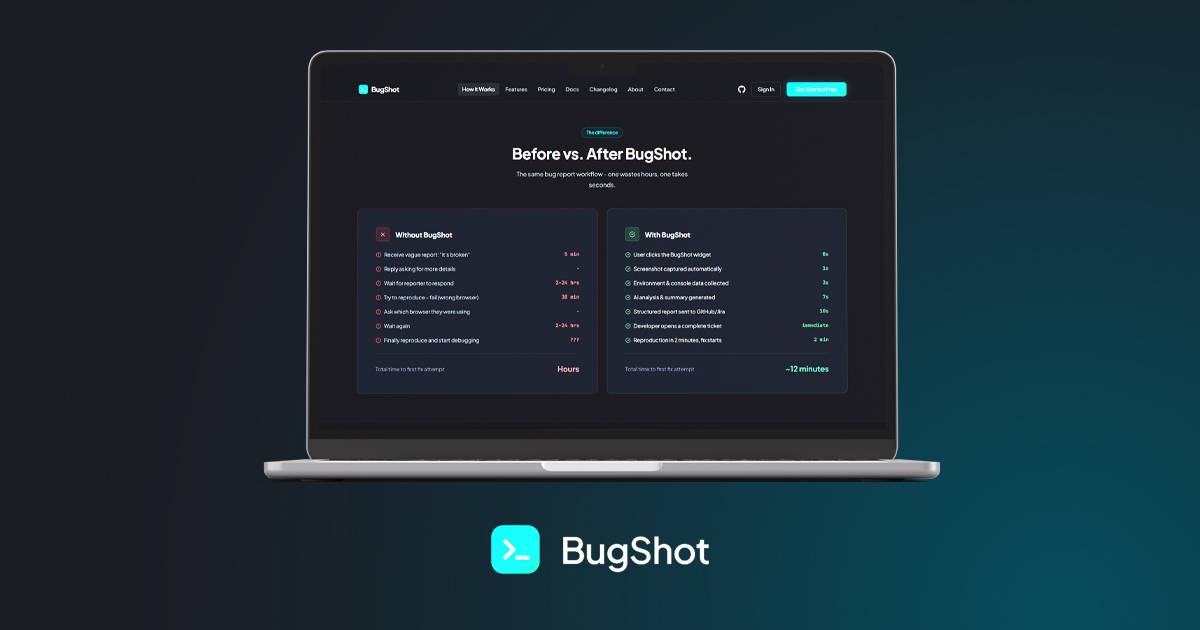 BugShot — Capture. Report. Done image 3