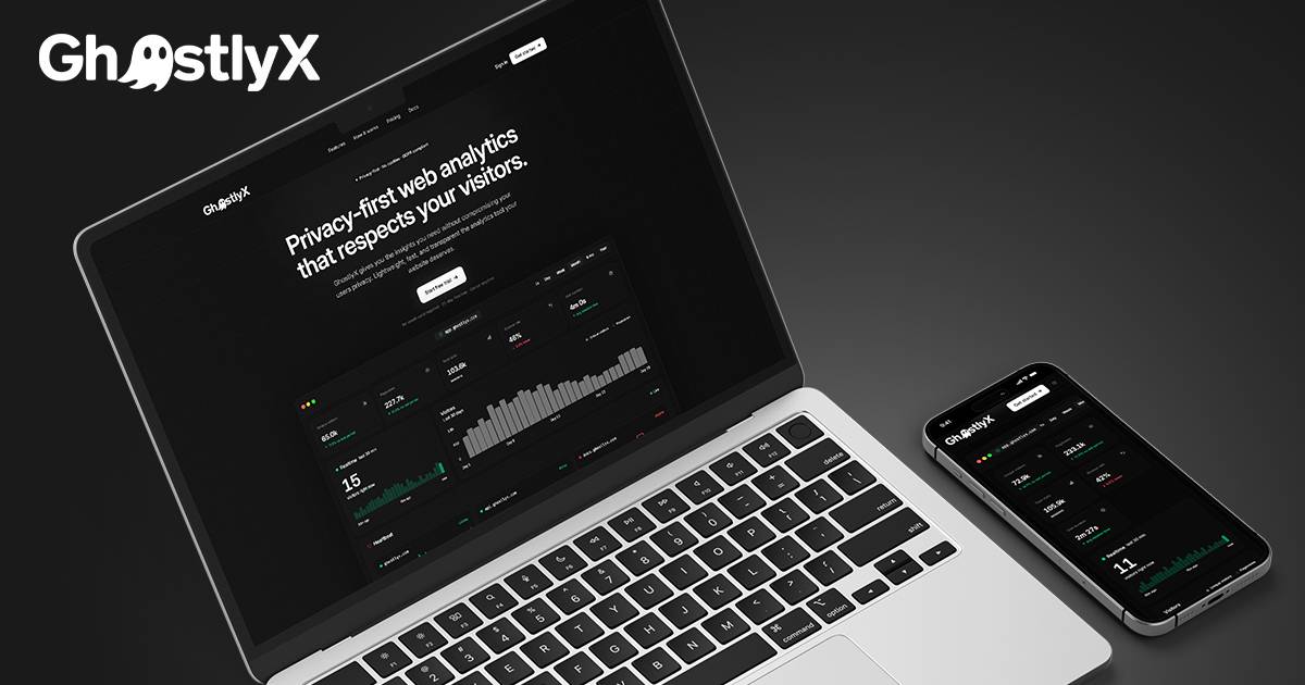 GhostlyX Privacy-First Web Analytics image 3