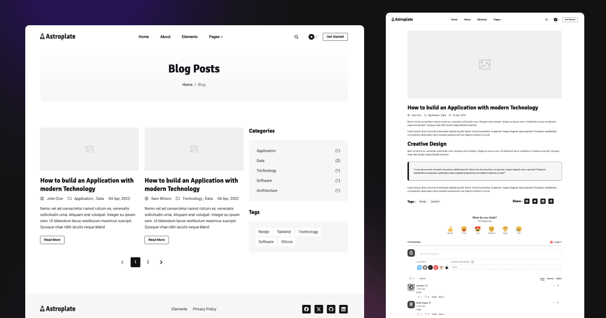Astroplate - Open Source Boilerplate image 2