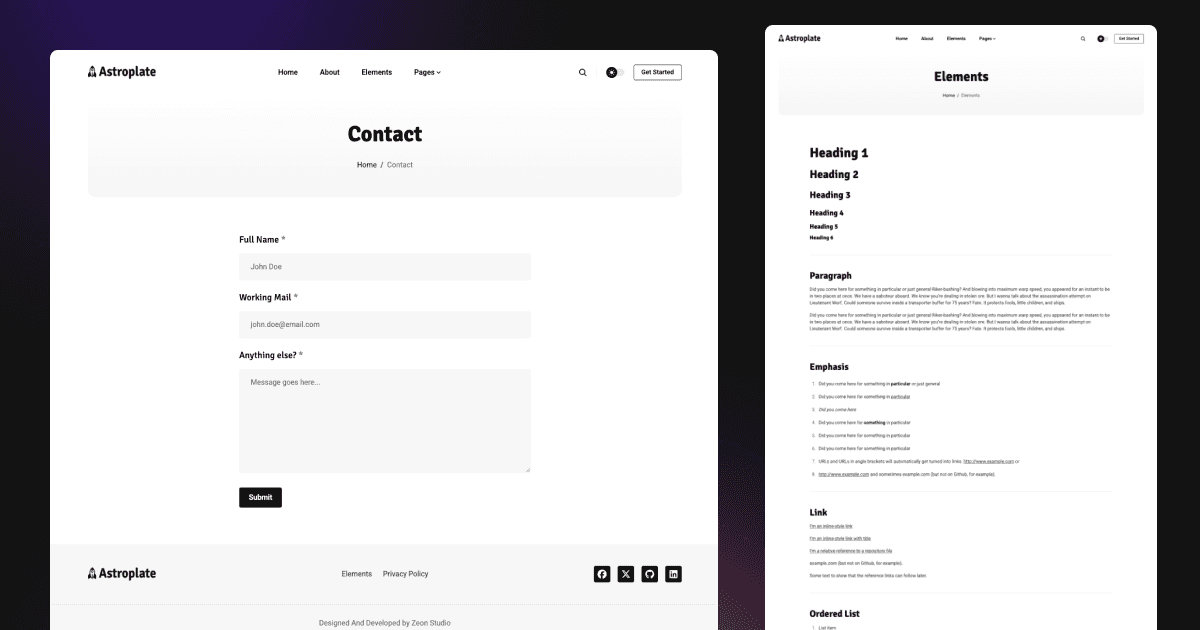 Astroplate - Open Source Boilerplate image 3