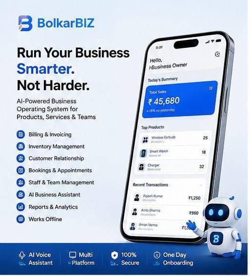 Bolkar BIZ — AI-Powered Business OS image 2