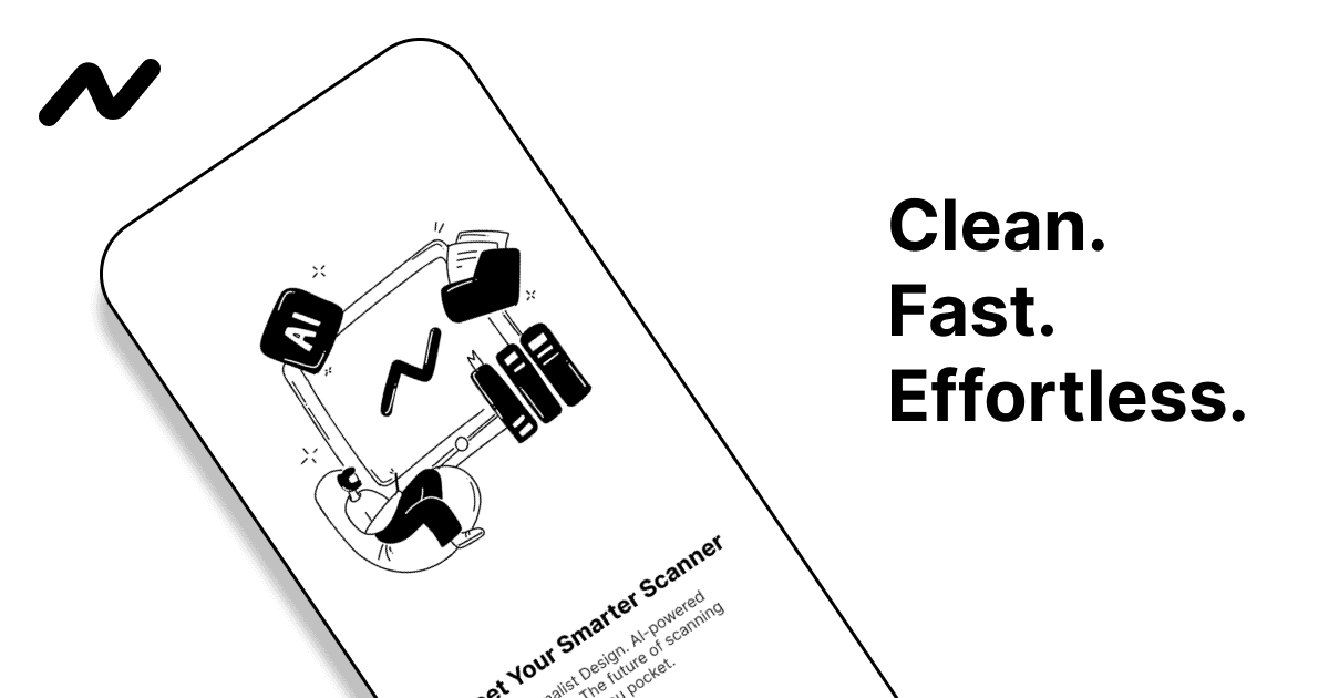 Inkwave - Minimalist AI PDF Scanner image 1