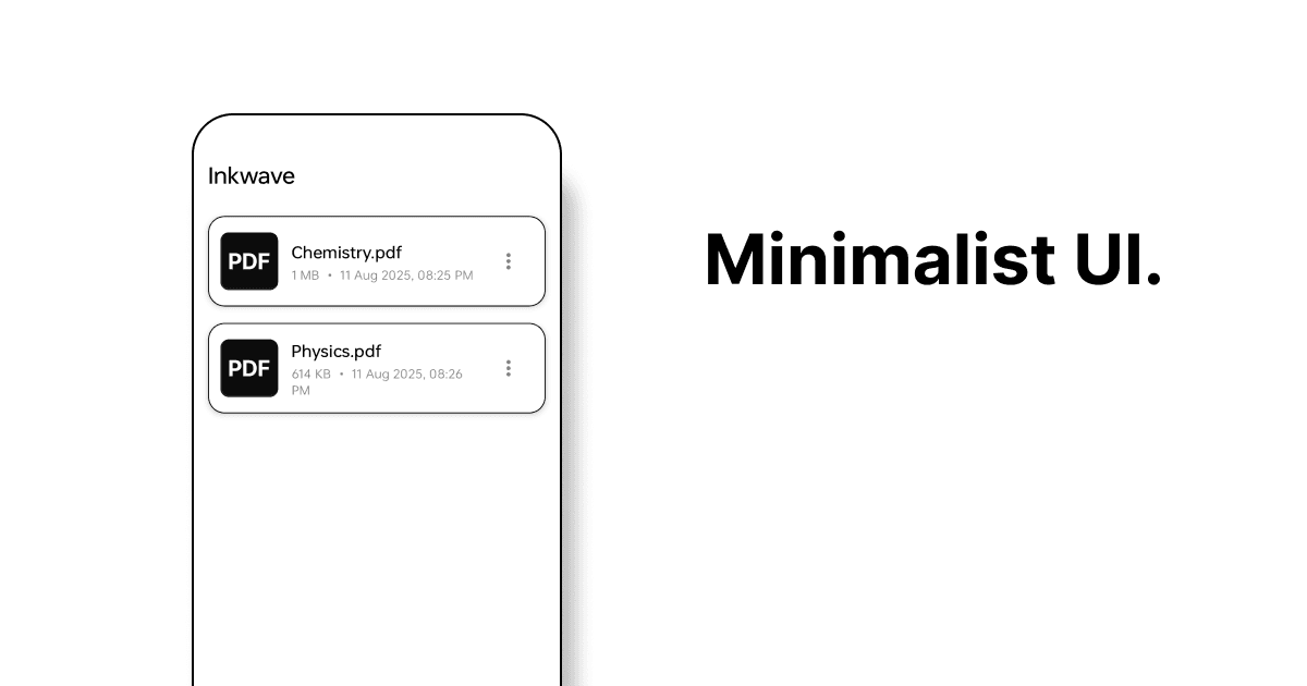 Inkwave - Minimalist AI PDF Scanner image 2