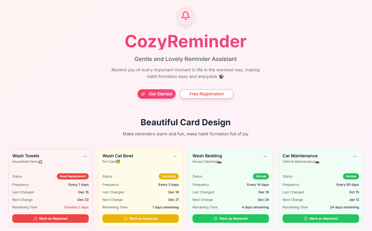 CozyReminder - Lovely Reminder App image 1