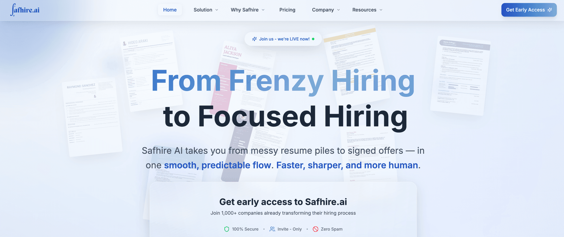 Safhire.ai - Hire Smarter & Faster. image 2