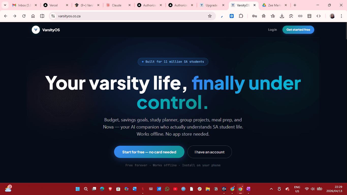 VarsityOS — AI Student Super-App image 2