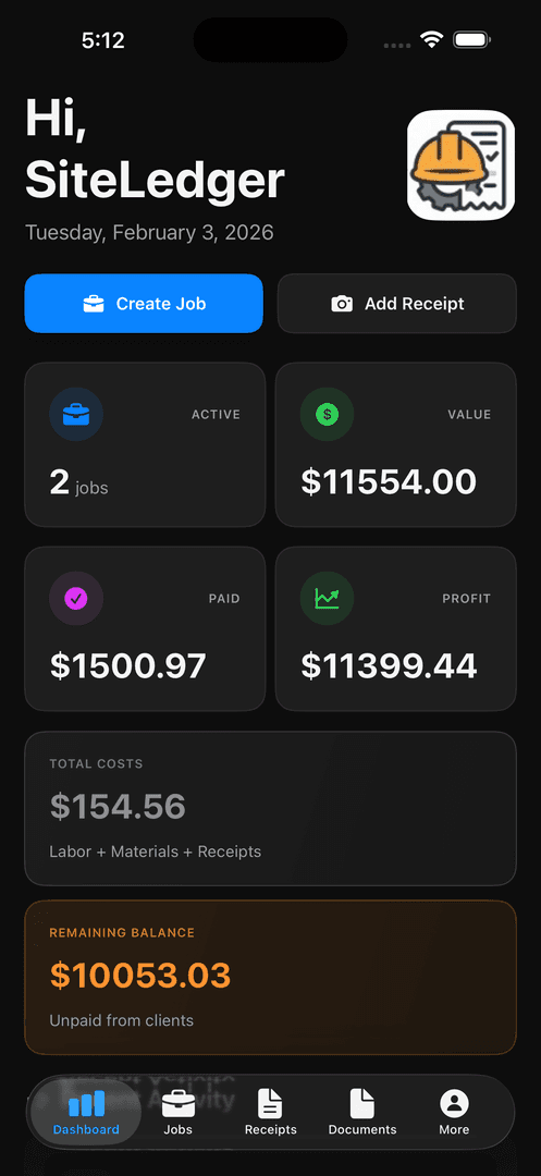 SiteLedger - Construction Management Platform image 3